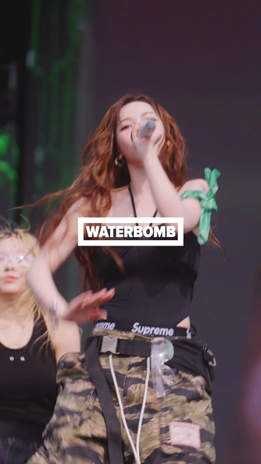 250705 Waterbomb Tiktok Update مع Karina