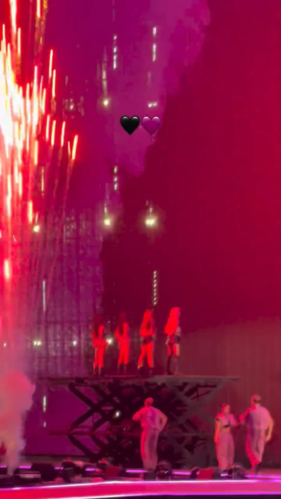 250705 تحديث قصة Soojin IG مع Blackpink