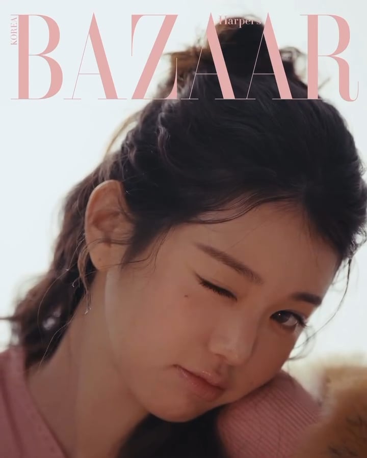 250722 Wonyoung - Harper's Bazaar Korea (Cover 29 Senivary Special Moving Cover)