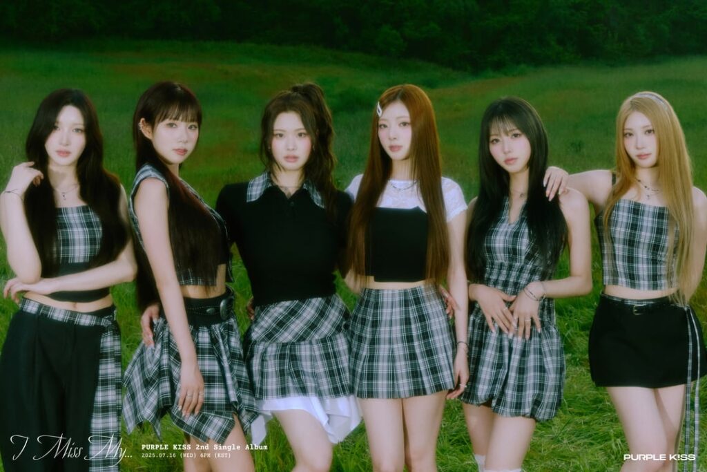 Purple Kiss - الألبوم الفردي الثاني: Miss My ... (Group Concept Photo 2)