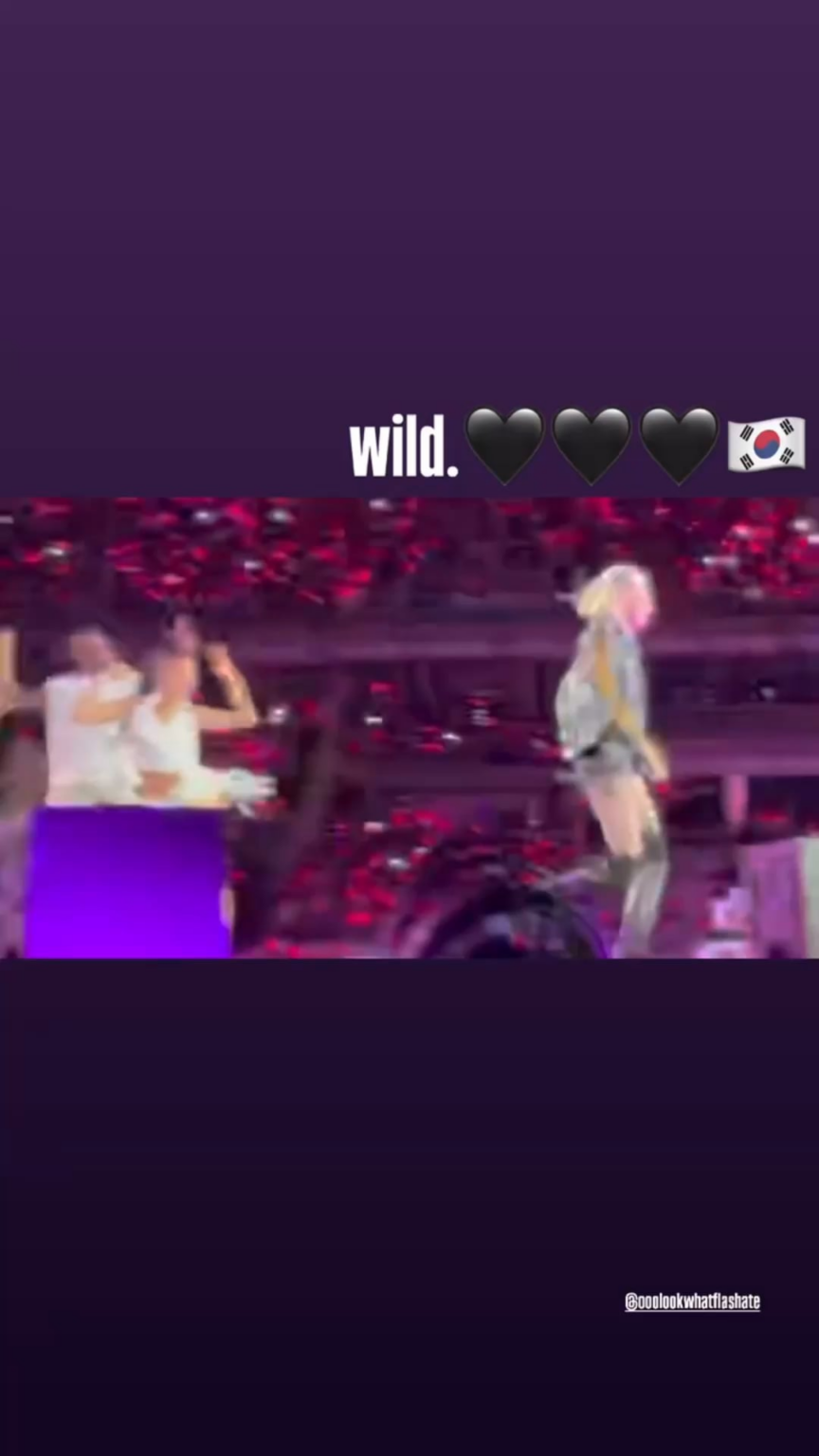 250708 تحديث قصة Rosé IG