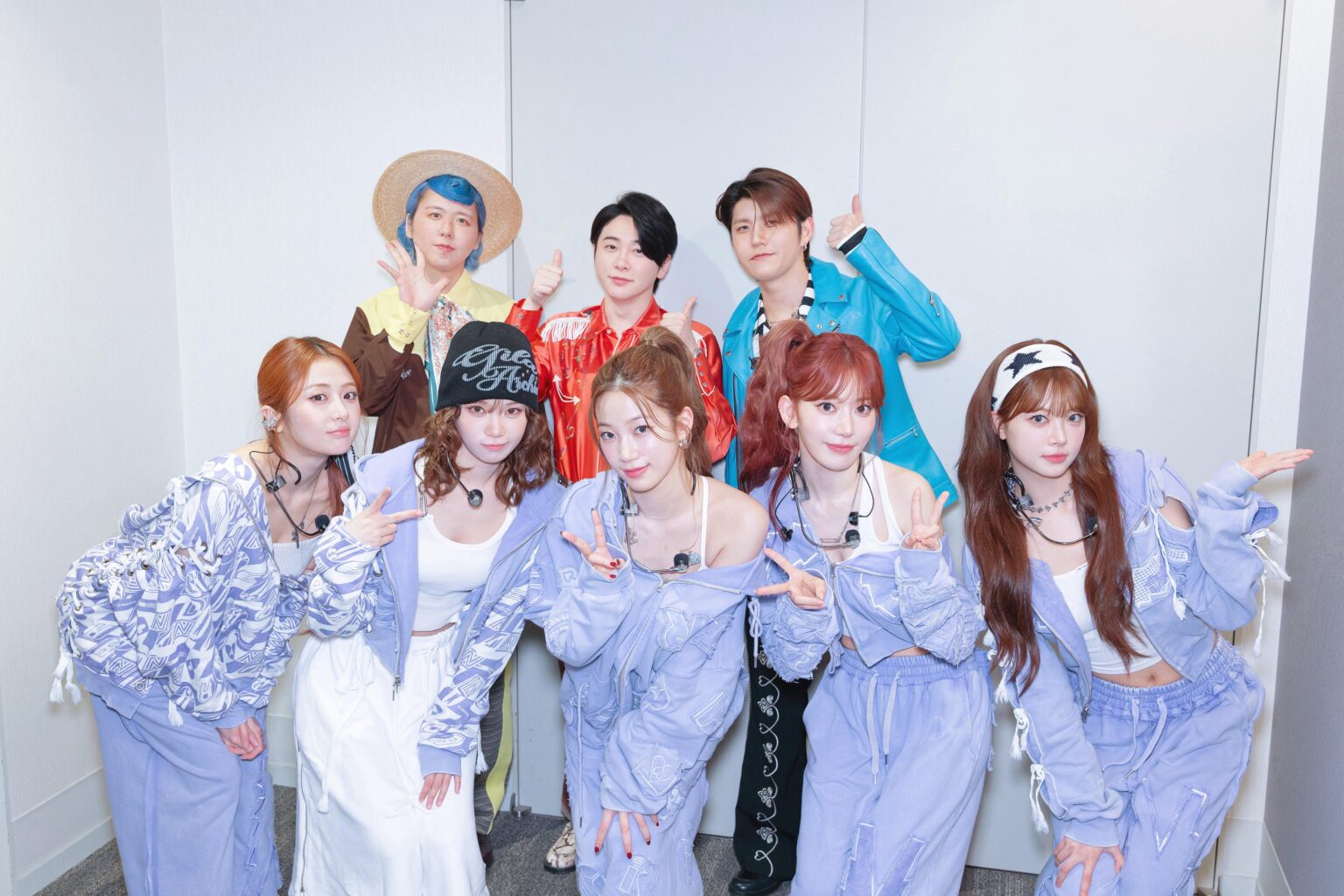 250703 تحديث السيدة Green Apple Twitter مع Le Sserafim