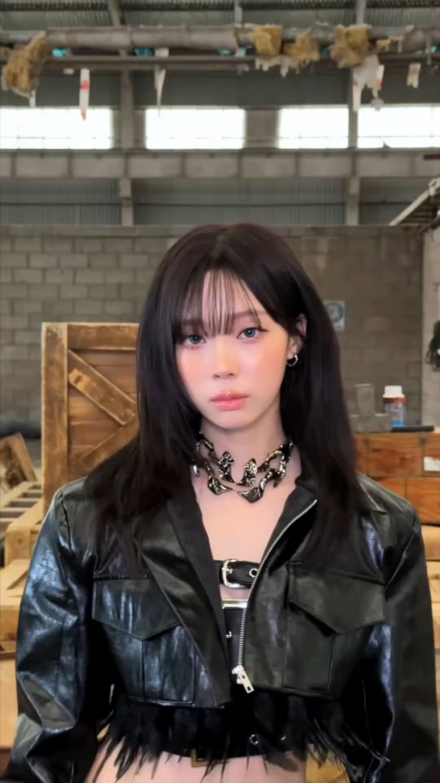 250716 تحديث AESPA Tiktok مع فصل الشتاء - أشعر أن القوة تشعر بالقوة