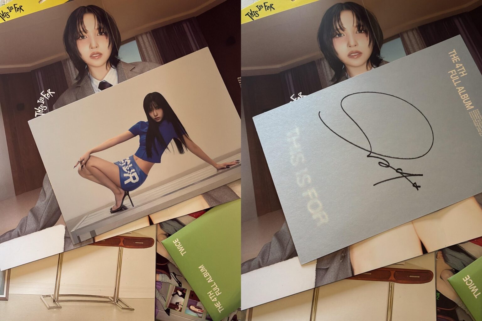 أخيرًا حصلت على بطاقة بريدية موقعة من تحيزي