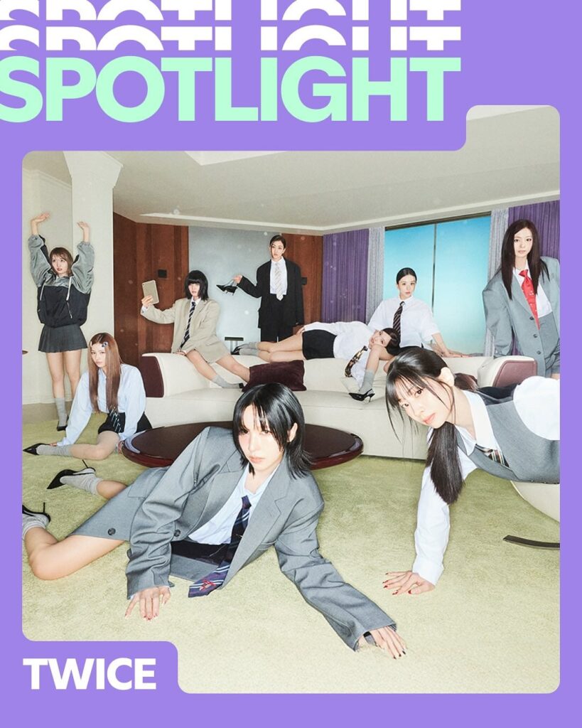 250712 Update Instagram - New Spotlight Alert 🚨 قبل ألبومهم الجديد "th th th to for" الآن ، شاركت Twicetagram كيف شعرت بأنها ظهرت على مخططات صفحة العد التنازلي ومعرفة معجبيهم في جميع أنحاء العالم.