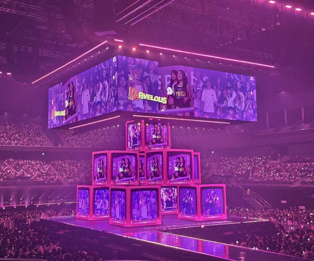 كاميرا الرقص في هذا الحفل الموسيقي