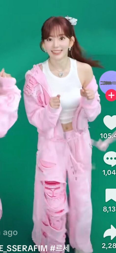 محاولة تعلم أعضاء Lesserafim