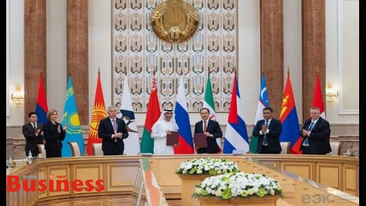 توقيع اتفاقية الشراكة الاقتصادية بين الاتحاد الأوراسي والإمارات