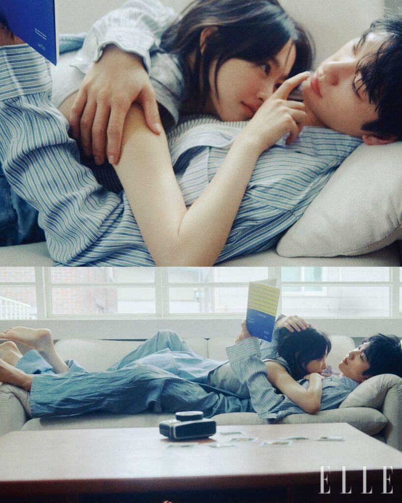 Got7 Park Jinyoung & Park Bo Young - Elle Korea (August 2025 Easse Pictorial Preview #2)