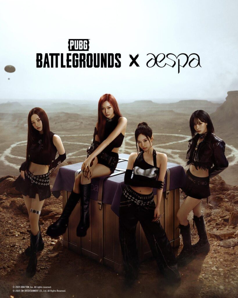 AESPA - AESPA X PUBG: Battlegrounds (صورة دعابة تعاون)