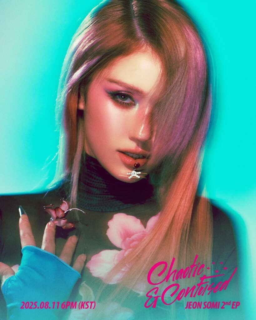 Jeon Somi - 2nd EP: Chaotic & Confused (Concept Poster 2)