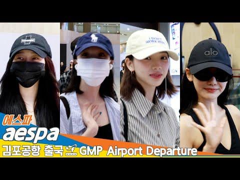 250706 رحيل AESPA لليابان لحضور العرض! Music Core '(عبر Newsen)