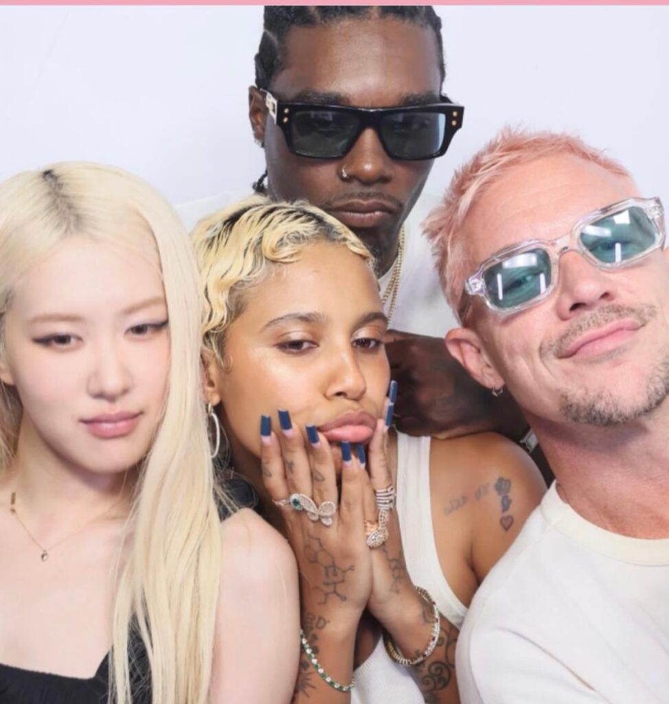 250730 Diplo IG Update w/ Rosé