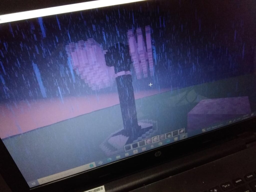07032025 لذلك وجدت صورة من Blackpink Lightsick الذي صنعته على Minecraft منذ حوالي عام