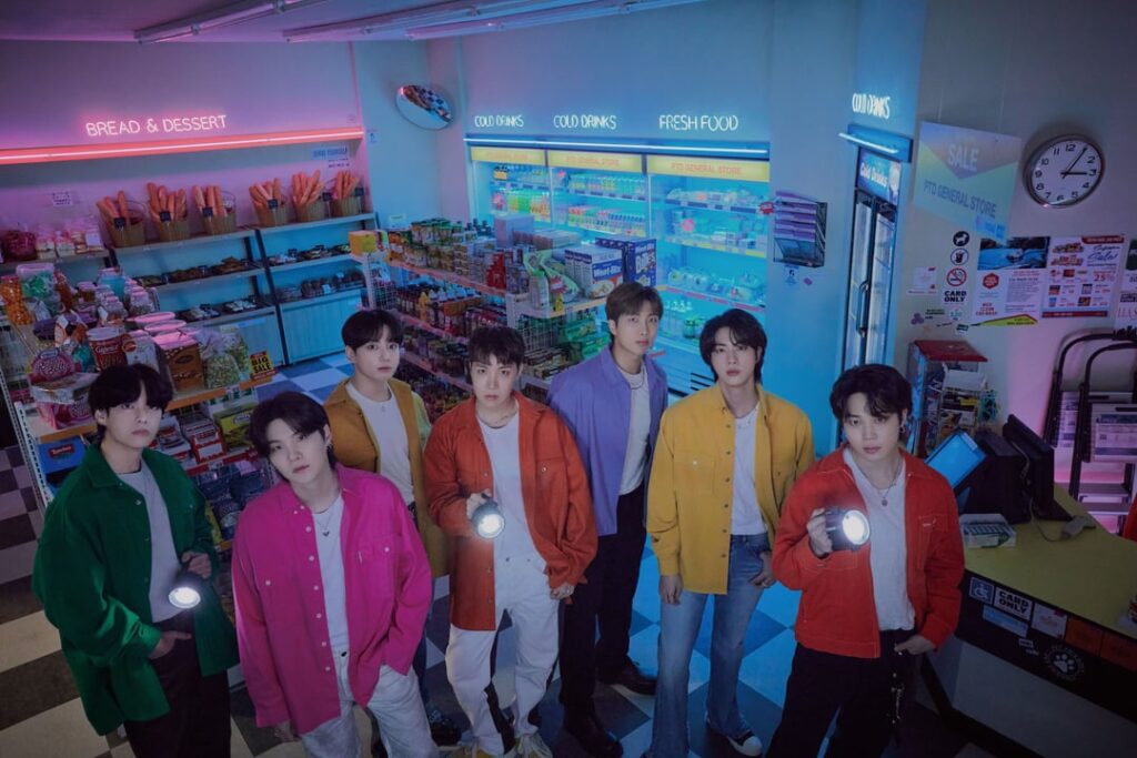 BTS - الألبوم المباشر: إذن للرقص على المسرح - Live (Concept Photo - Connect)