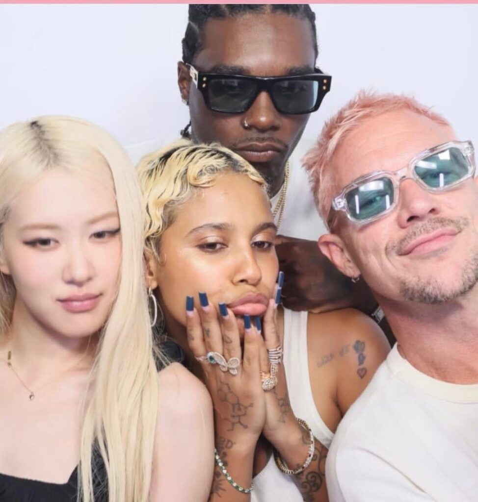 250730 Diplo IG Update w/ Rosé