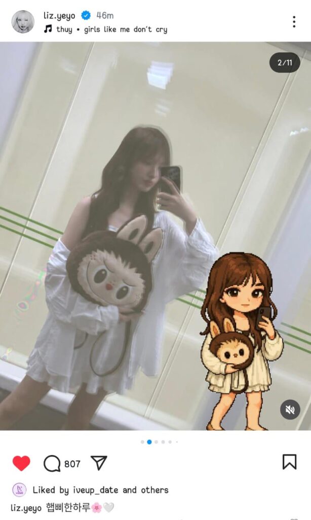 ما هو تطبيق Liz المستخدمة في كرتون Chibi؟
