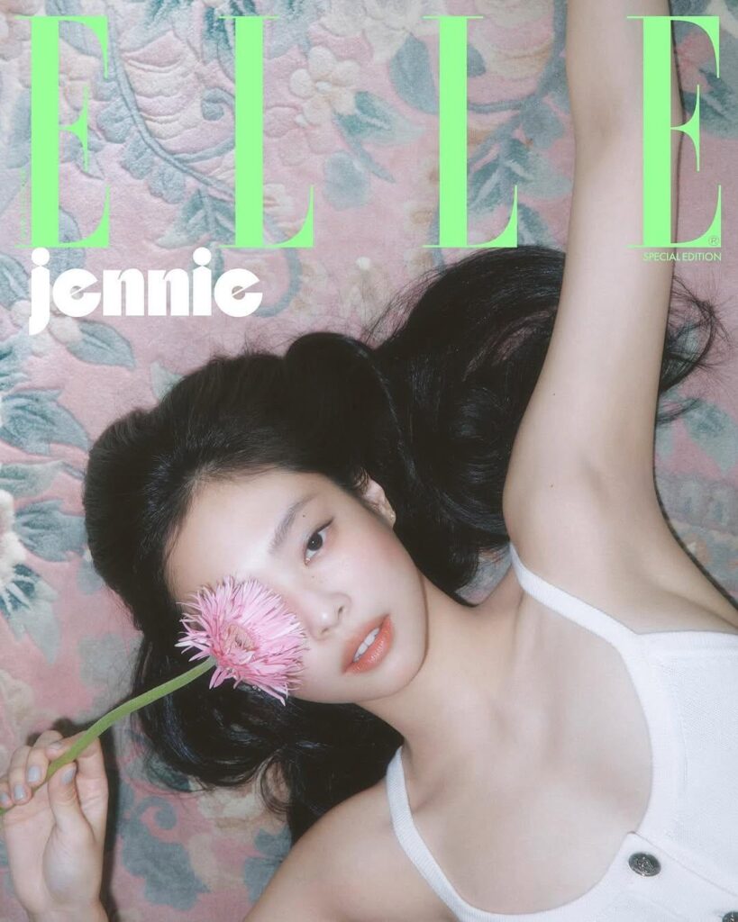 250723 Jennie for Elle Korea August 2025 إصدار الإصدار الخاص