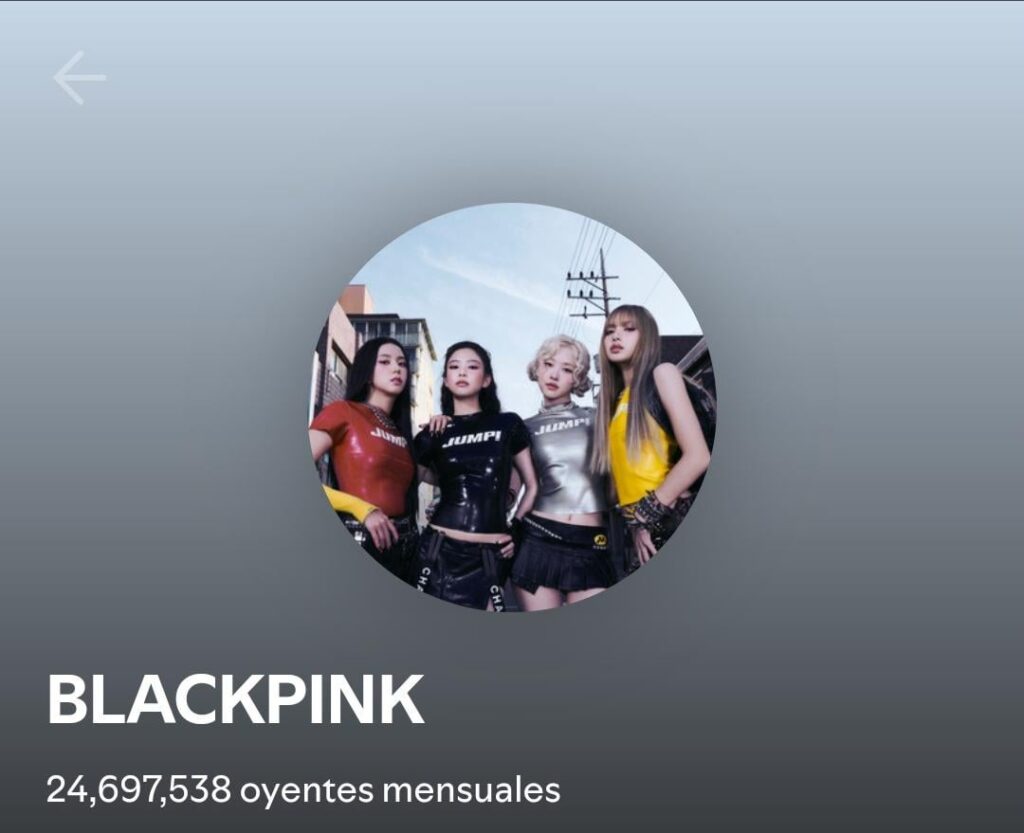 250719 Blackpink هي الآن المجموعة النسائية التي تضم أكثر المستمعين الشهريين على Spotify تجاوز Katseye حاليًا