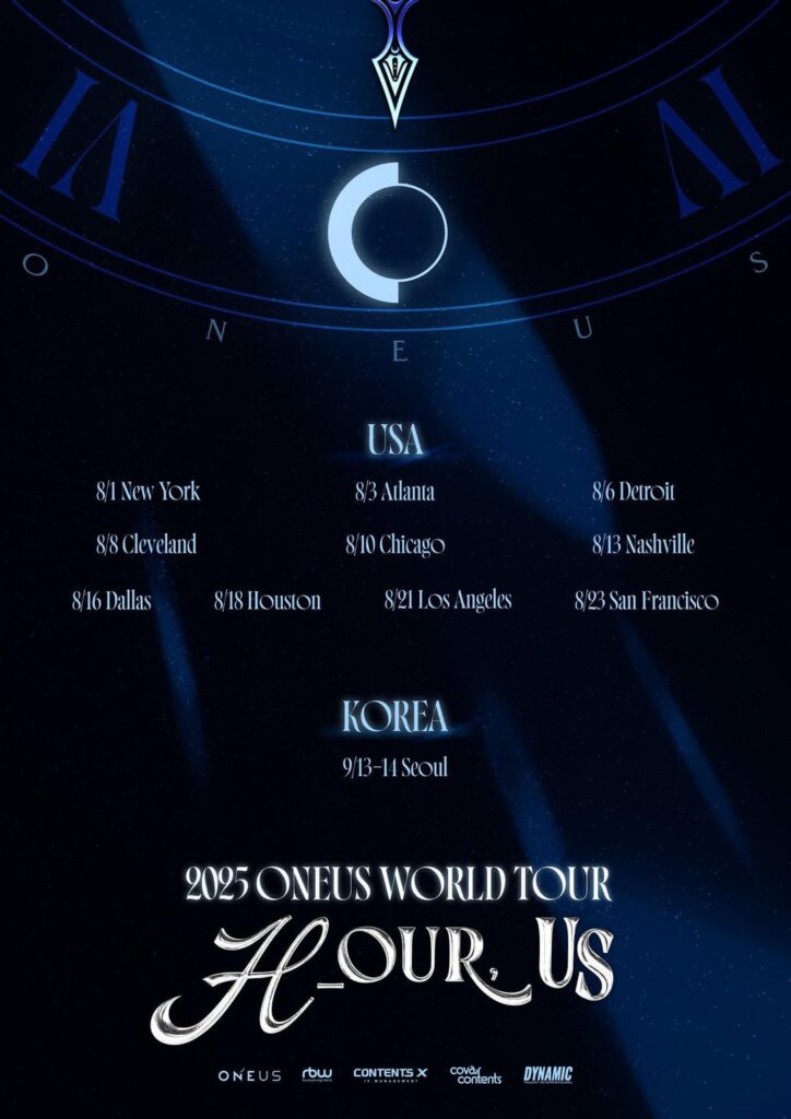 Oneus 2025 World Tour 'H_our ، US'