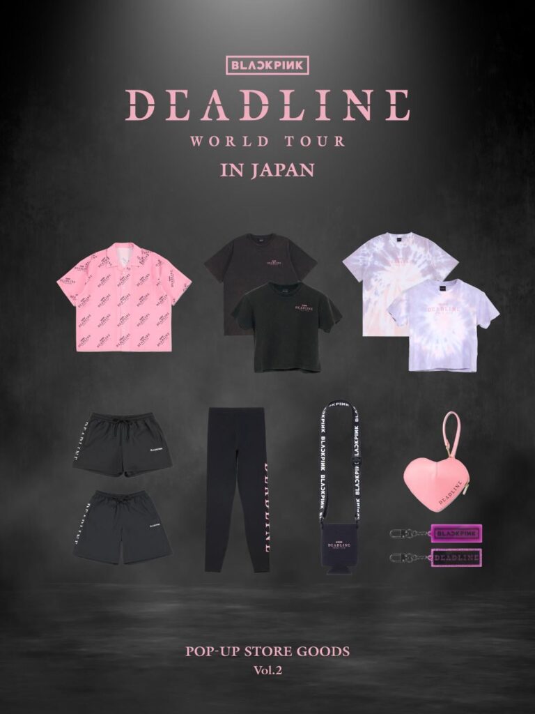 250728 جولة Blackpink World [DEADLINE] في اليابان المنبثقة البضائع المجلد 2