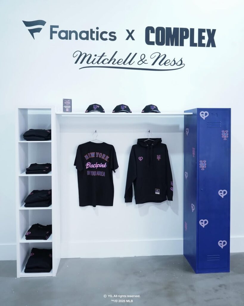 250725 انظر أولاً إلى مجموعة Blackpink League Collection NY المنبثقة