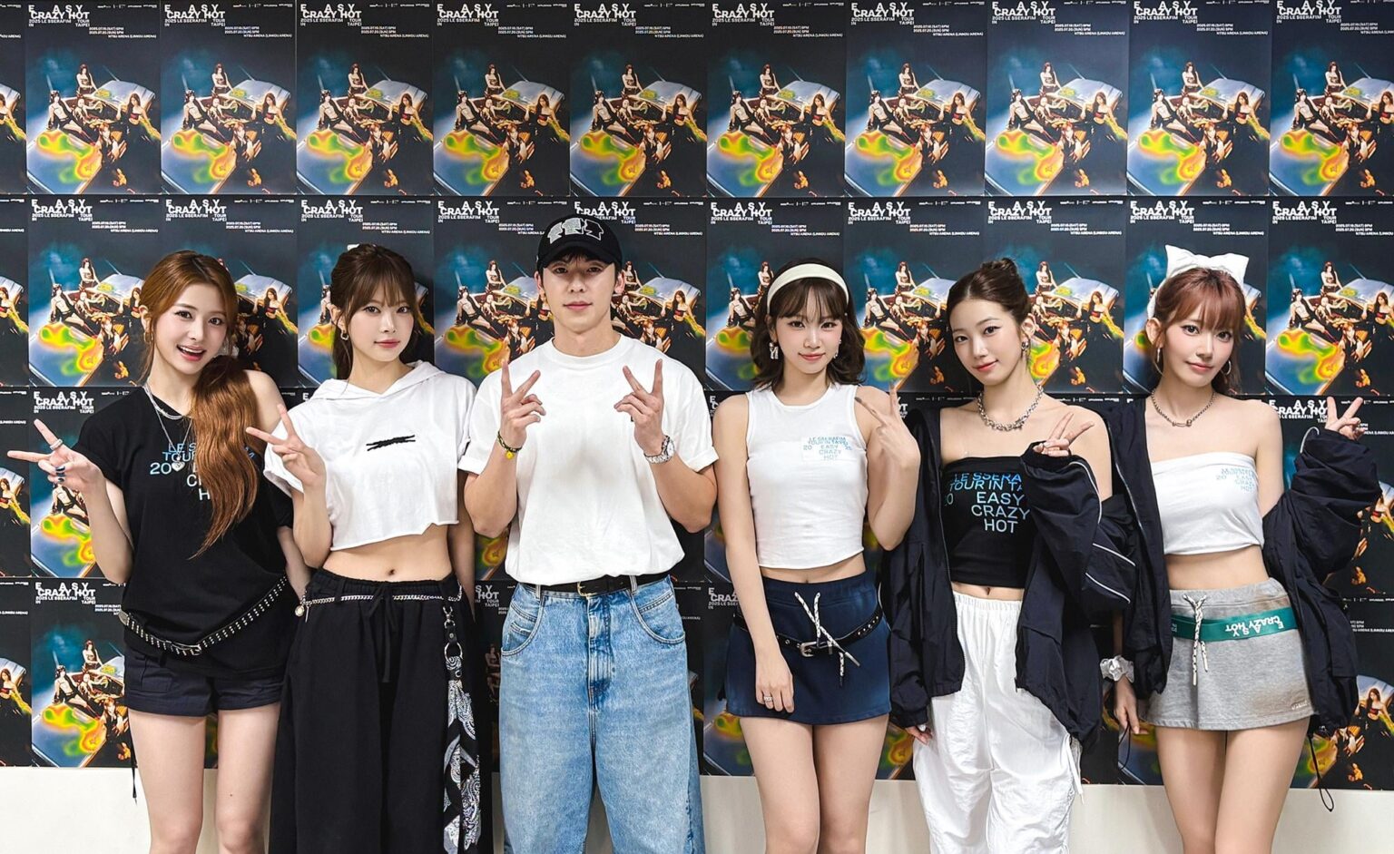 250724 Le Sserafim Weibo Update (Feat. Greg HSU)