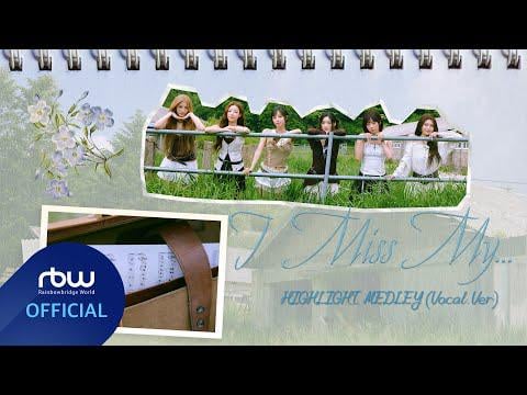 Purple Kiss - 2nd Single Album: Miss My ... (Aightization Medley - Vocal Ver.)