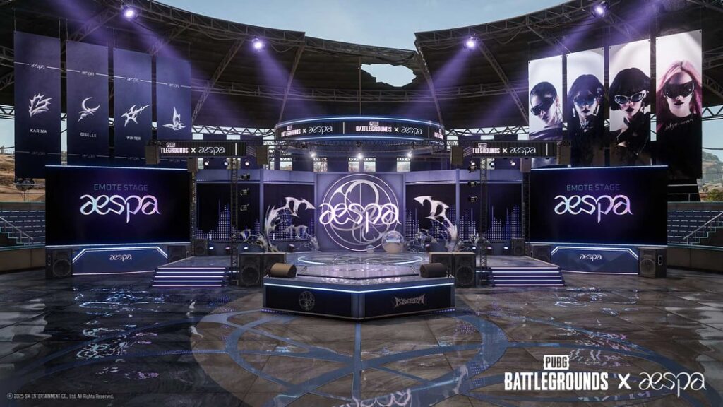 250709 AESPA X PUBG: Battlegrounds (Event & World تفاصيل الصور)