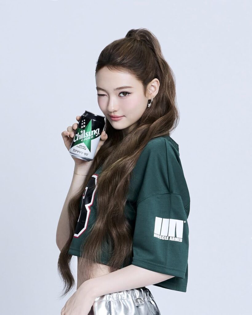 تم اختيار Meovv Ella كنموذج جديد لـ Lotte Chilsung Cider Zero