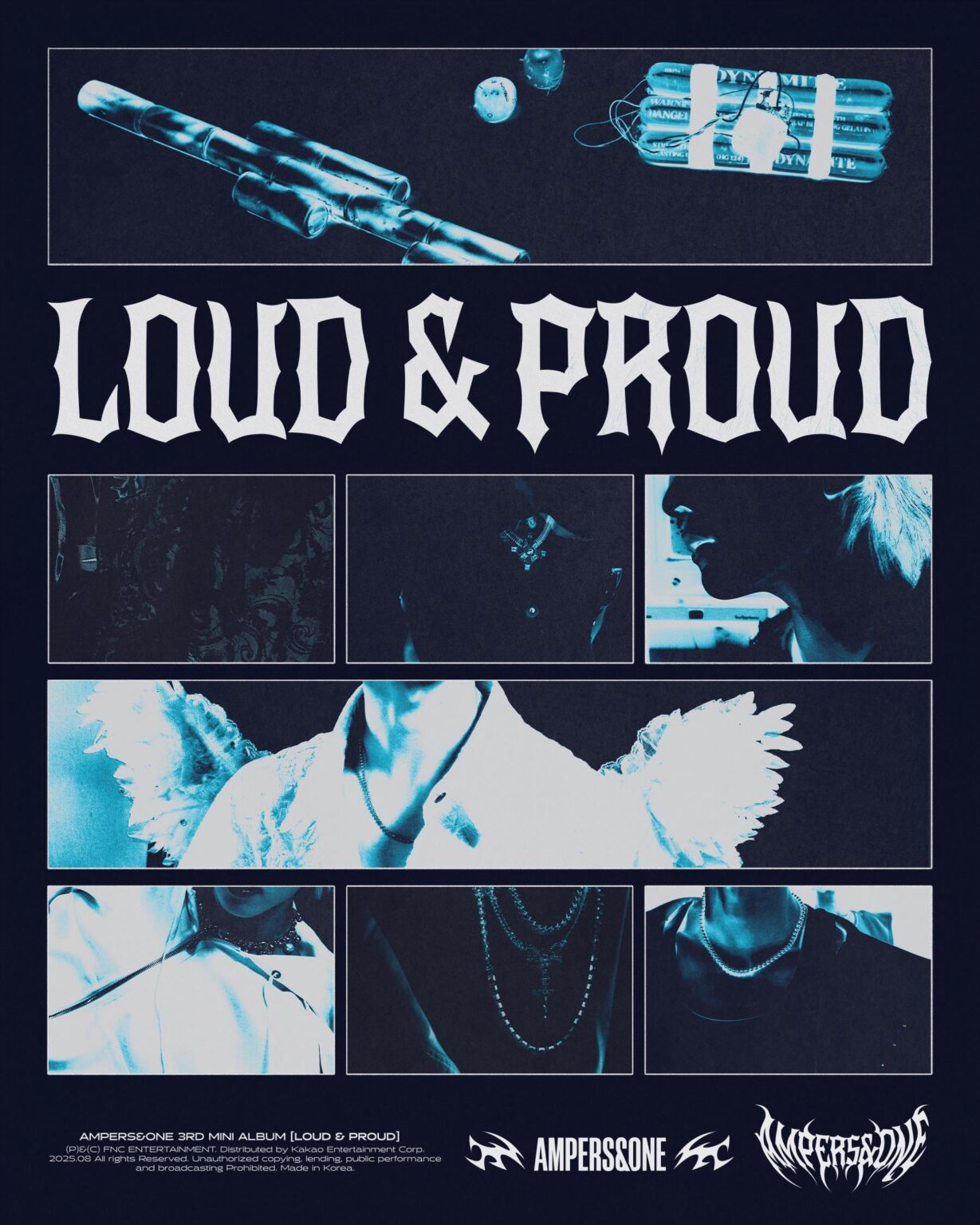 Ampers & One - 3rd Mini الألبوم: Loud & Proud (ملصق دعابة)