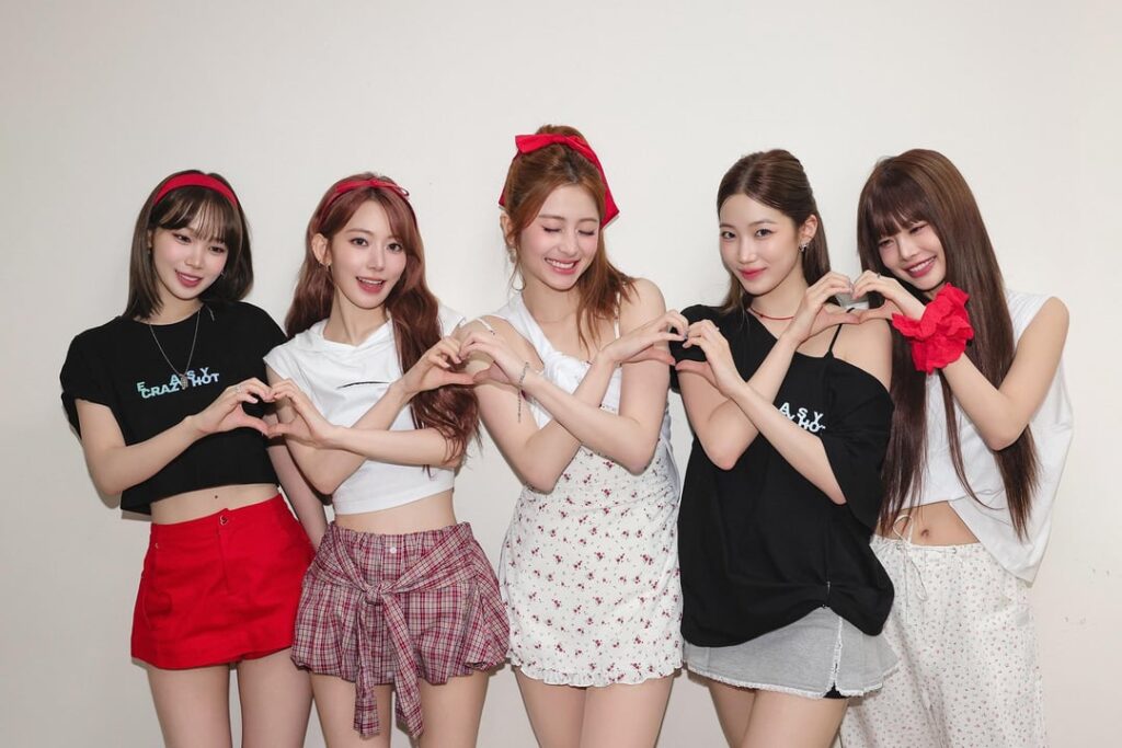 250720 le sserafim Twitter Update - 2025 le sserafim Tour 'Easy Crazy Hot' in Taipei - Day 1