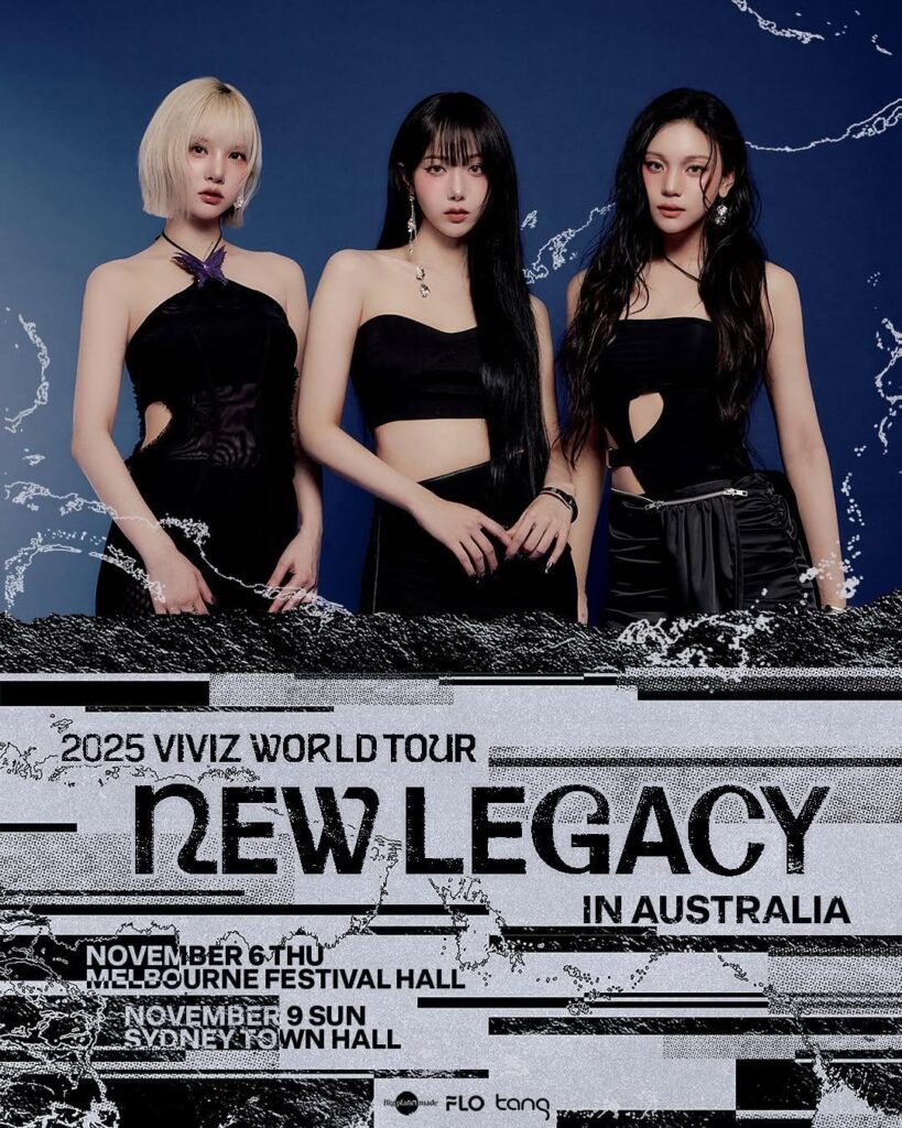 Viviz - 2025 World Tour: New Legacy in Australia (ملصق إعلان)