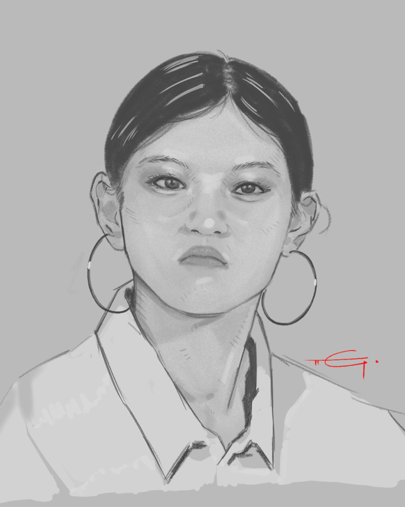 شعرت بمزيد من الإلهام اليوم ووجهت حار كيتي كانغ