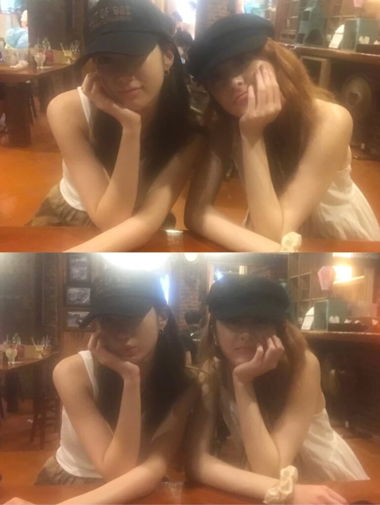 250721 Huh Yunjin Instagram Update Feat. كازوها