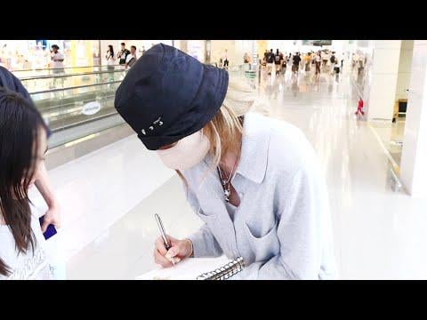 250709 Blackpink Lisa @ Incheon Airport Came Cam