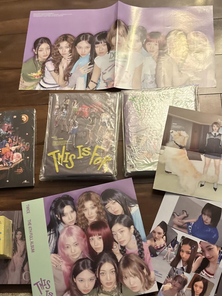 Twiceshop المسافات