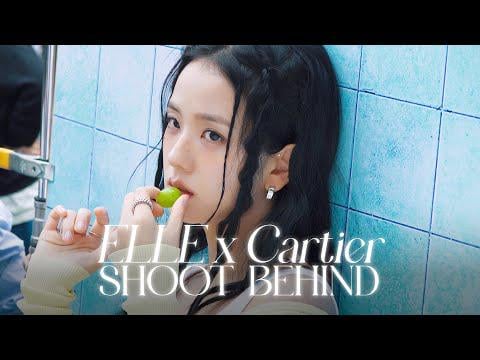 250716 JISOO - [Making] elle x كارتييه يطلق النار وراء