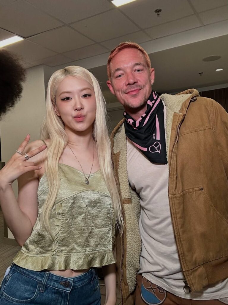250718 Diplo IG Update w/ Rosé