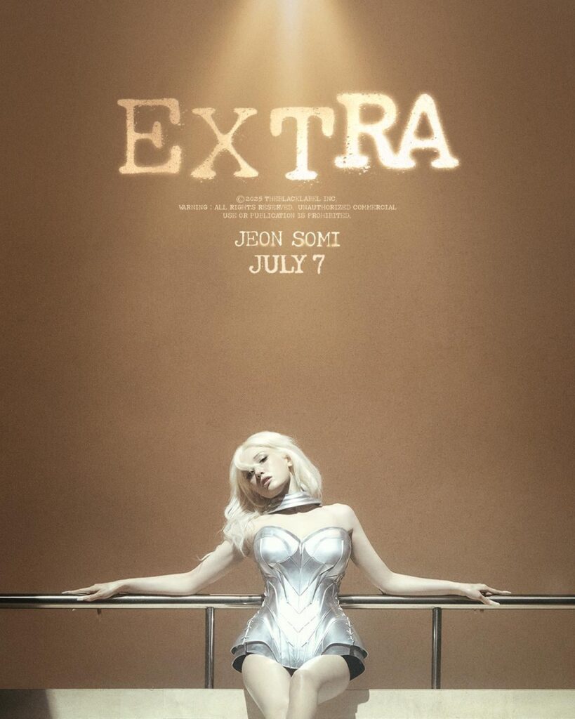 Jeon Somi - Single Digital: Extra (D -Day Dieser Poster)