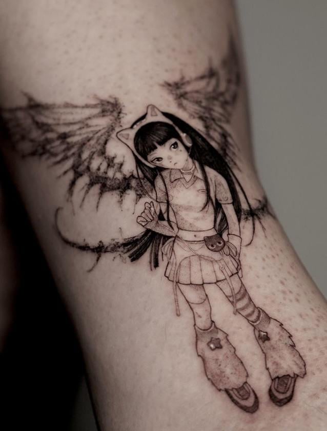 وشم هرين الجديد 💚