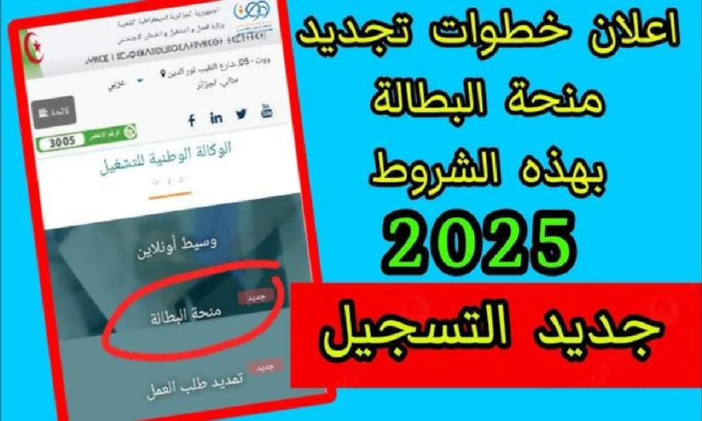 استعلم الآن.. تجديد منحة البطالة 2025 الشروط والخطوات