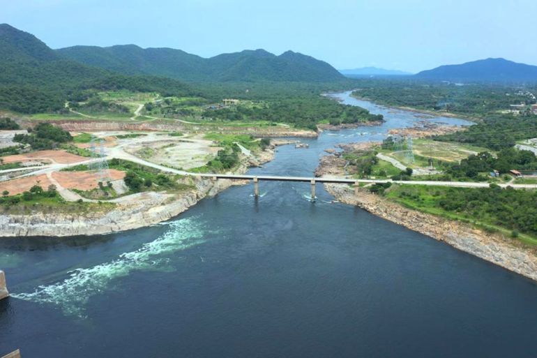 مناظر لسد النهضة الاثيوبي