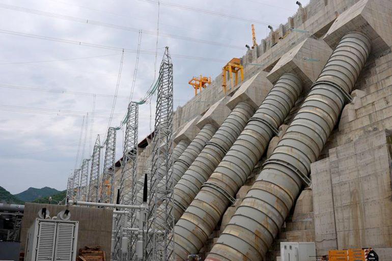 مناظر لسد النهضة الاثيوبي