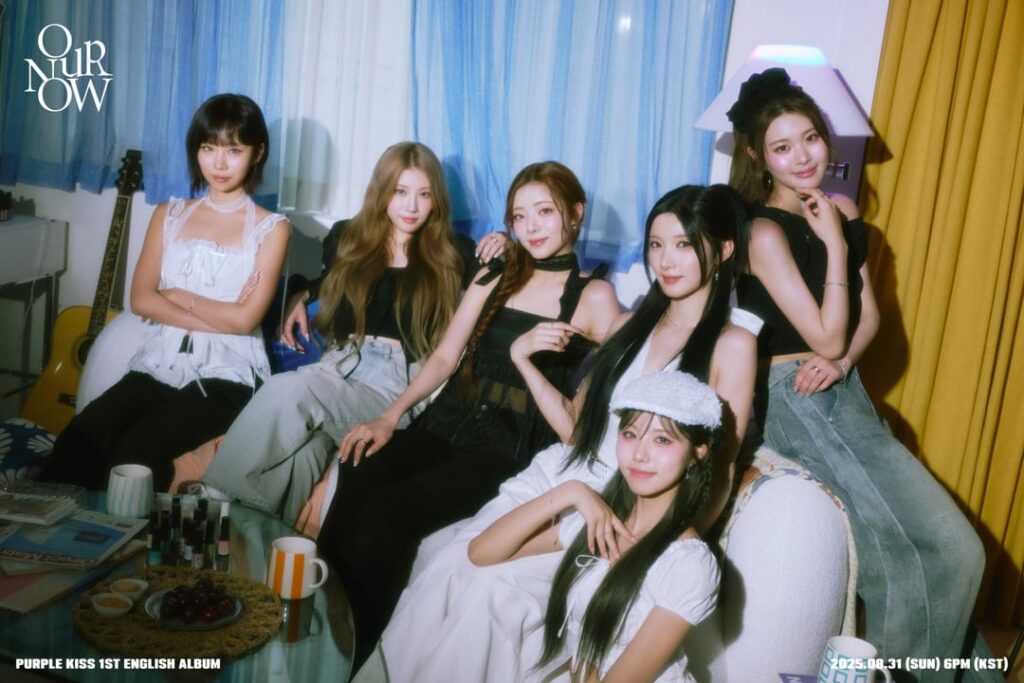 Purple Kiss - 1st English Album: Now Now (Concept Photo #2 - Group)
