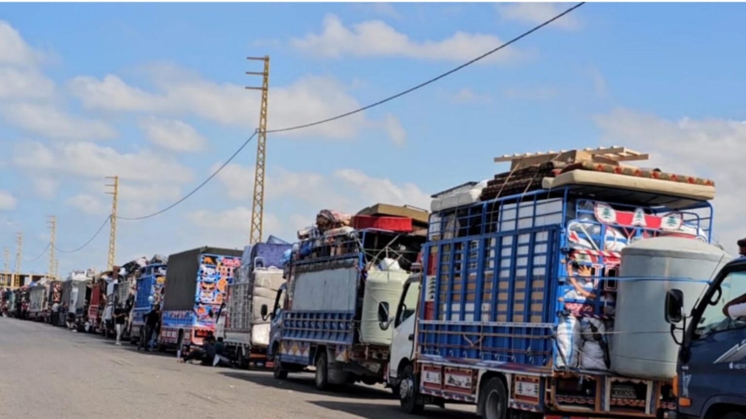 زحمة العودة على معبر العريضة