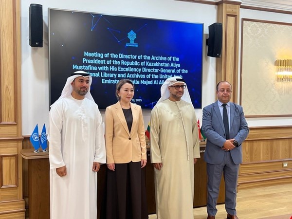 «الأرشيف والمكتبة الوطنية» يختتم مشاركته في «المؤتمر العالمي للمكتبات» في آستانا