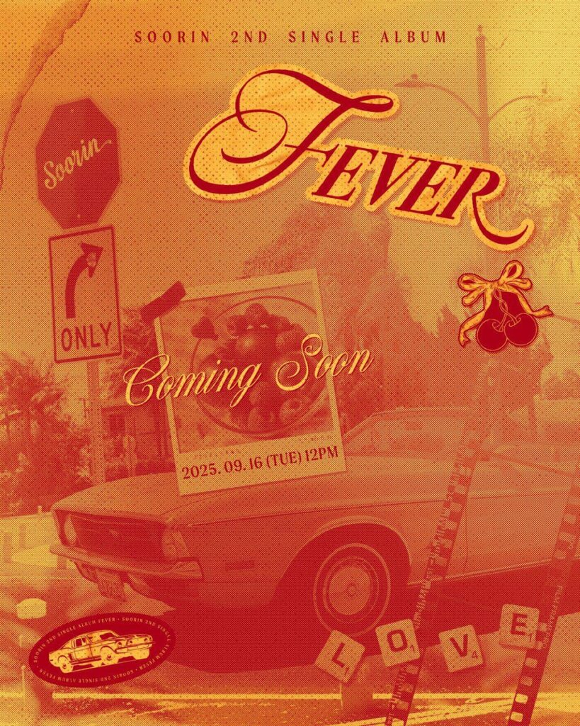Sooorin - 2nd Single Album: Fever (صورة دعابة قريبًا)