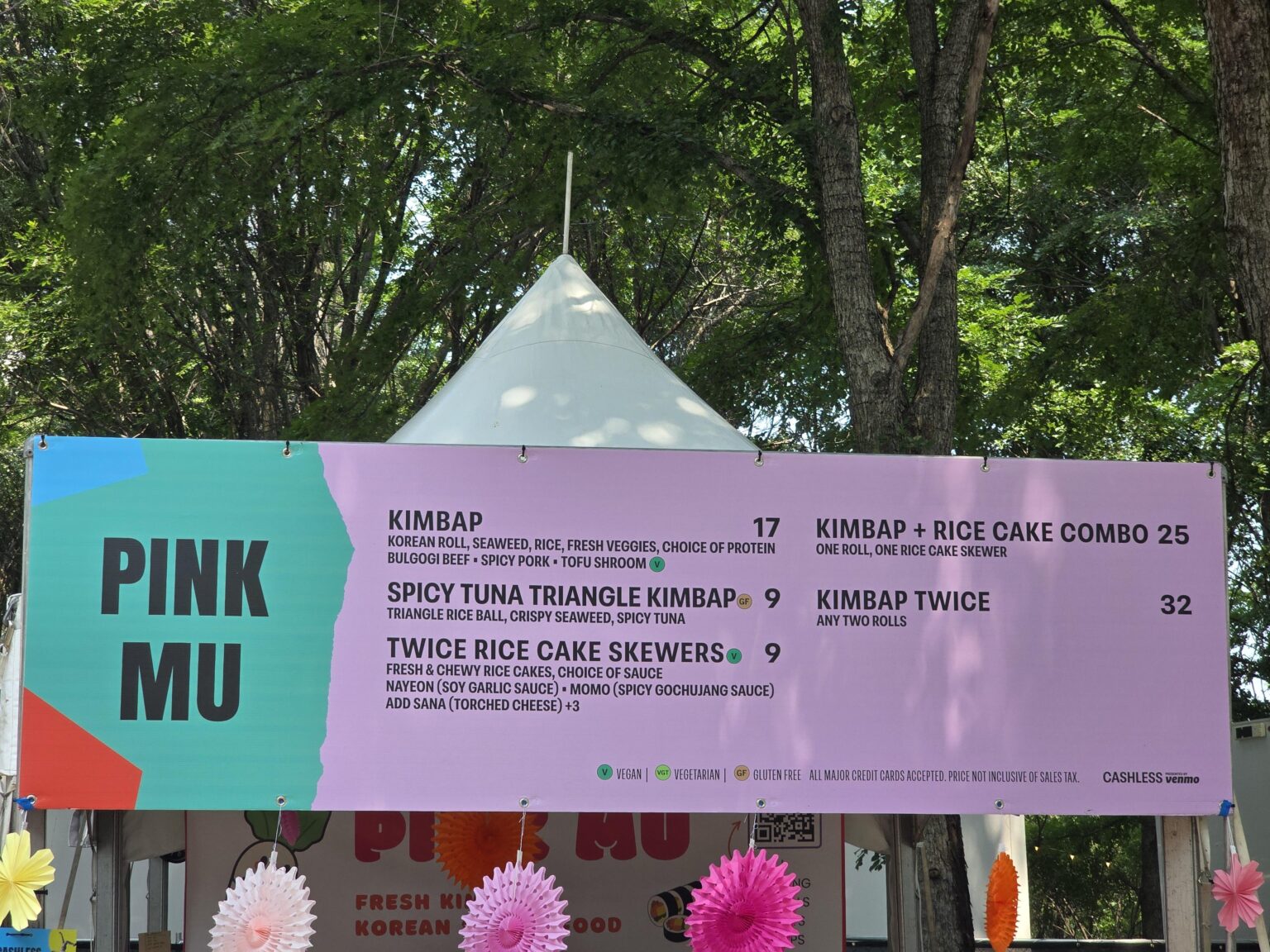 مرتين من كعكة الأرز أسياخ @ lollapalooza