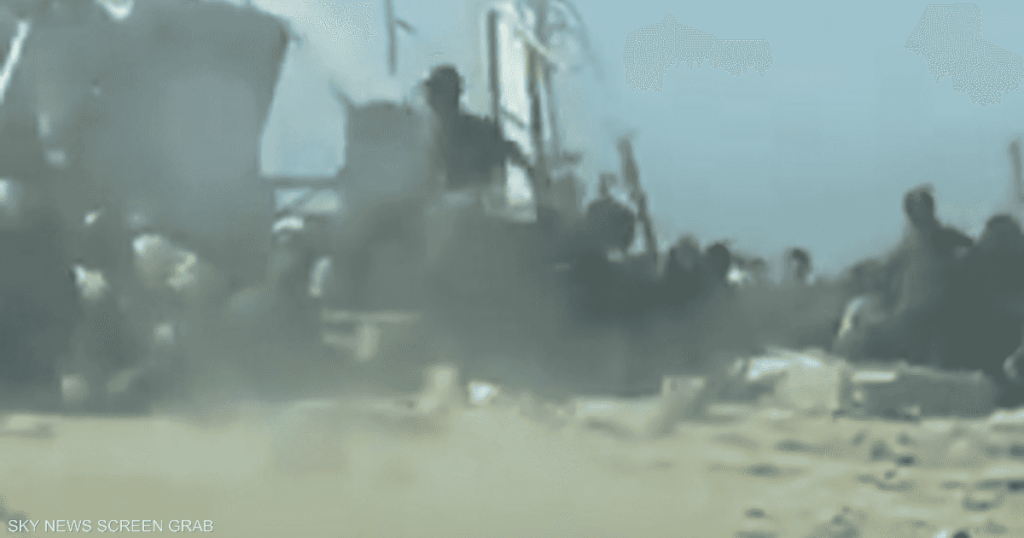 فيديو.. توثيق إطلاق النار على منتظري المساعدات في غزة